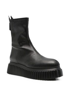 AGL platform heel ankle boot 39